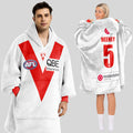 Sydney Football Unisex Blanket Hoodie