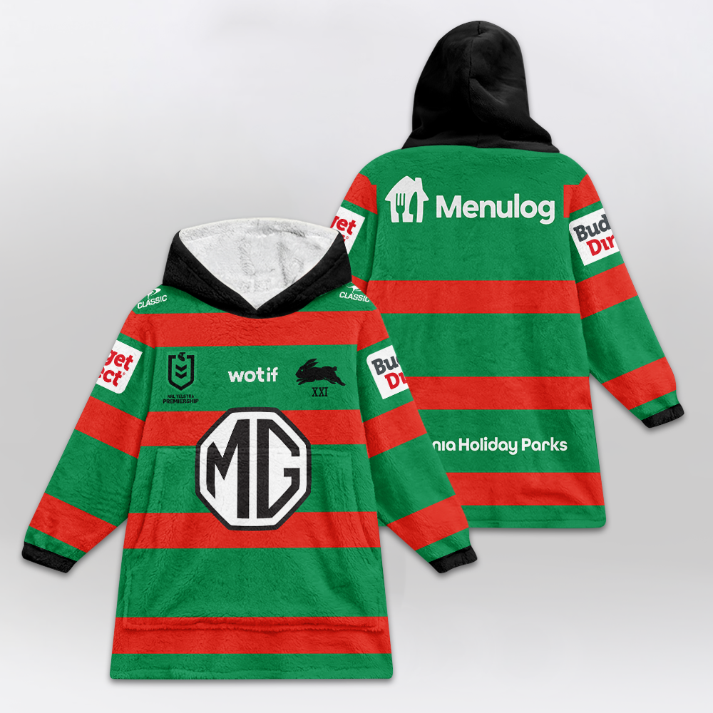 South Sydney Unisex Home Blanket Hoodie