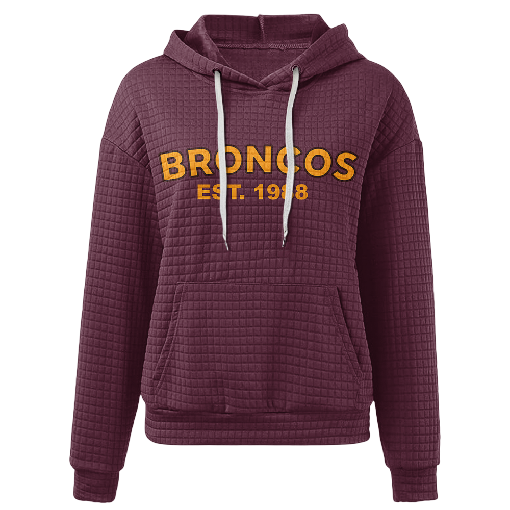 Brisbane Unisex Waffle Hoodie