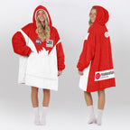 Sydney Football Unisex Blanket Hoodie