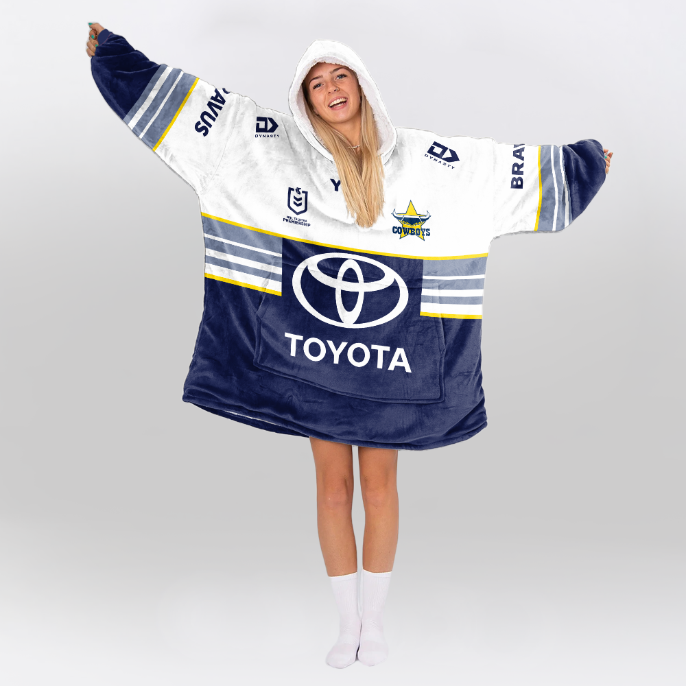 North Queensland Unisex Blanket Hoodie