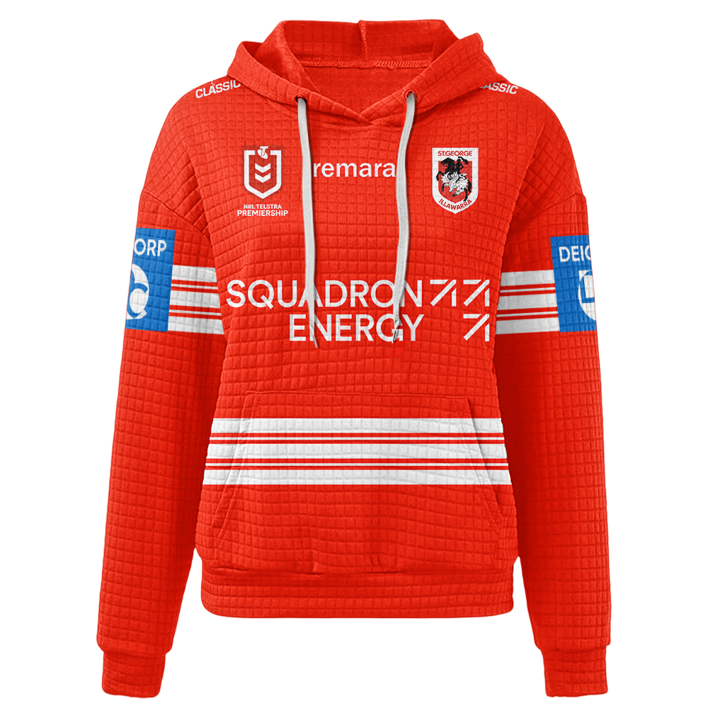 St. George Illawarra Unisex Waffle Hoodie