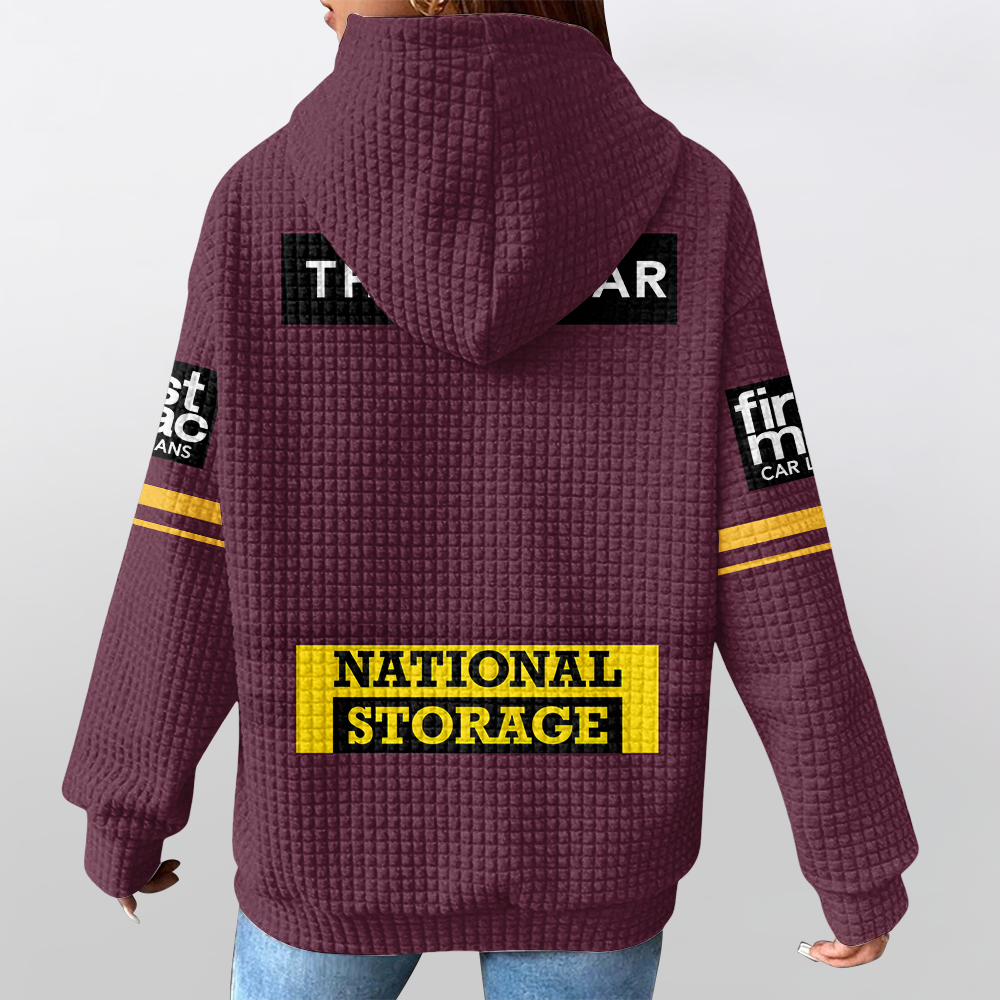 Brisbane Unisex Waffle Hoodie