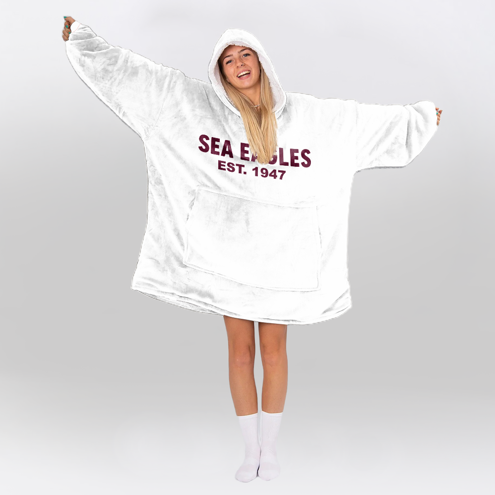 Manly Warringah Unisex Blanket Hoodie