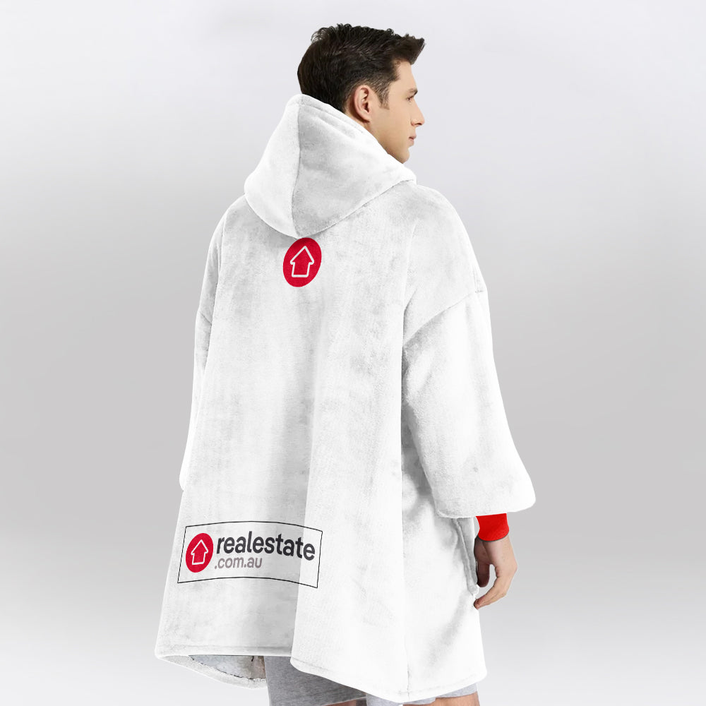 Sydney Football Unisex Blanket Hoodie