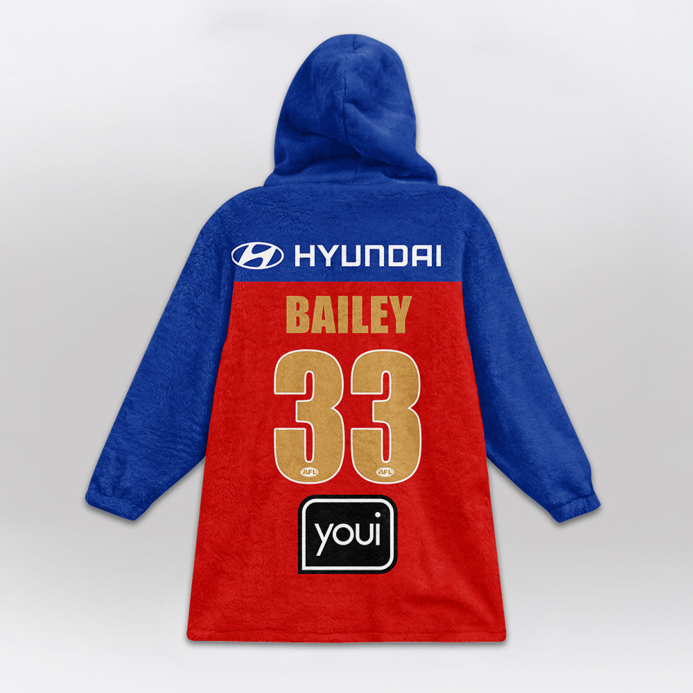 Brisbane Football Unisex Blanket Hoodie