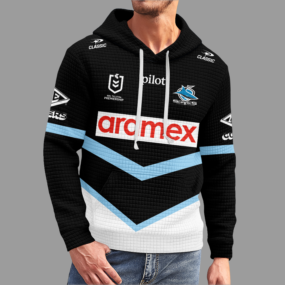 Cronulla-Sutherland Waffle Hoodie
