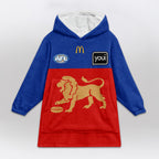 Brisbane Football Unisex Blanket Hoodie