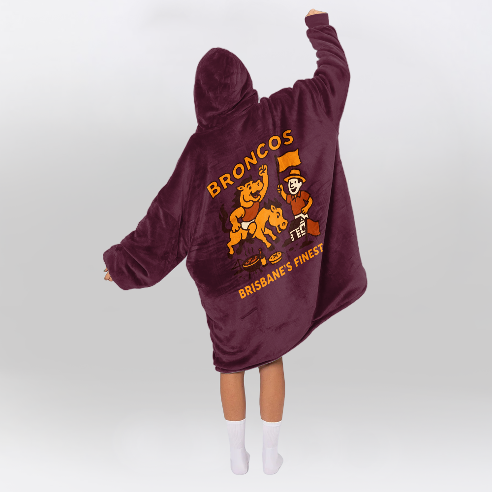 Brisbane Unisex Blanket Hoodie