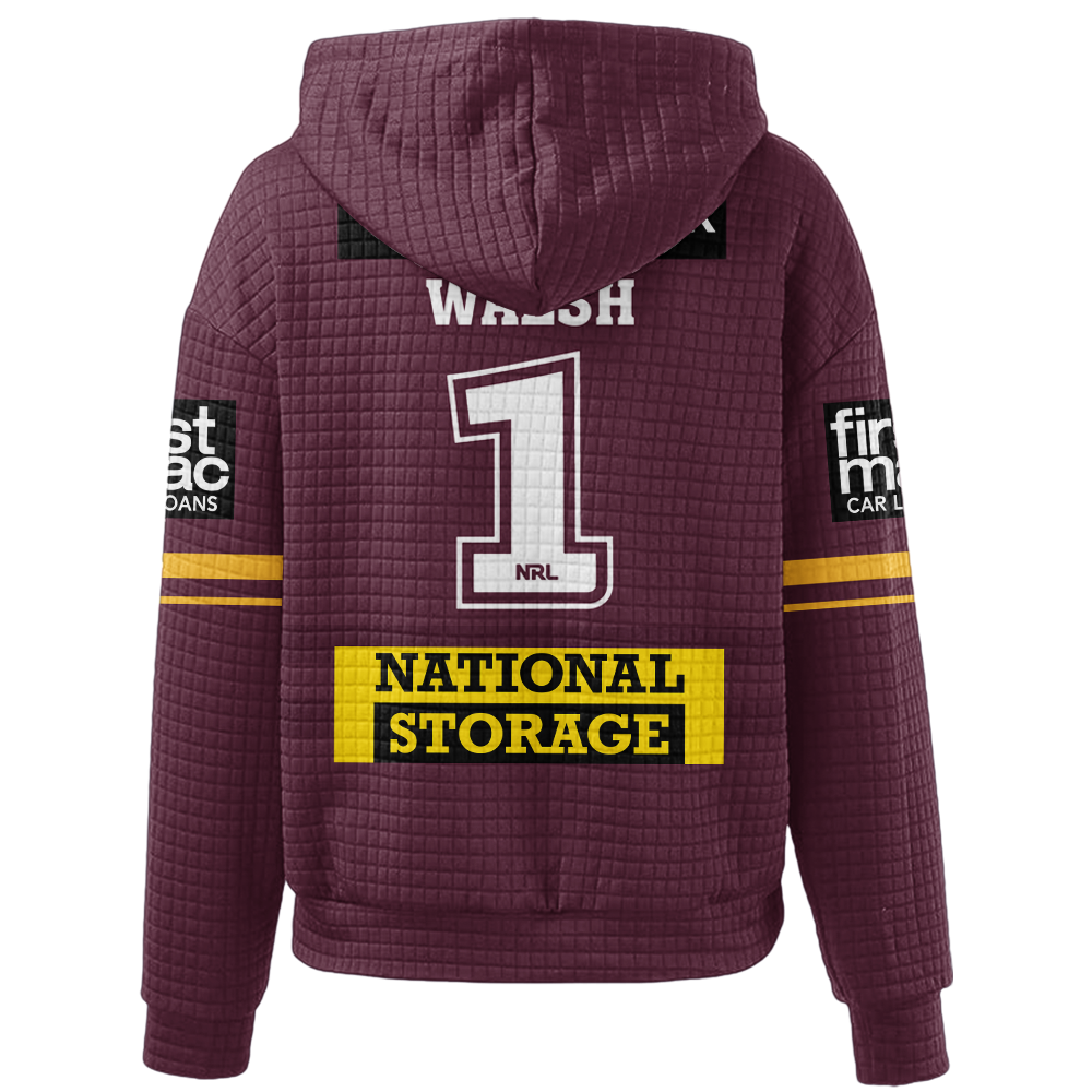 Brisbane Unisex Waffle Hoodie