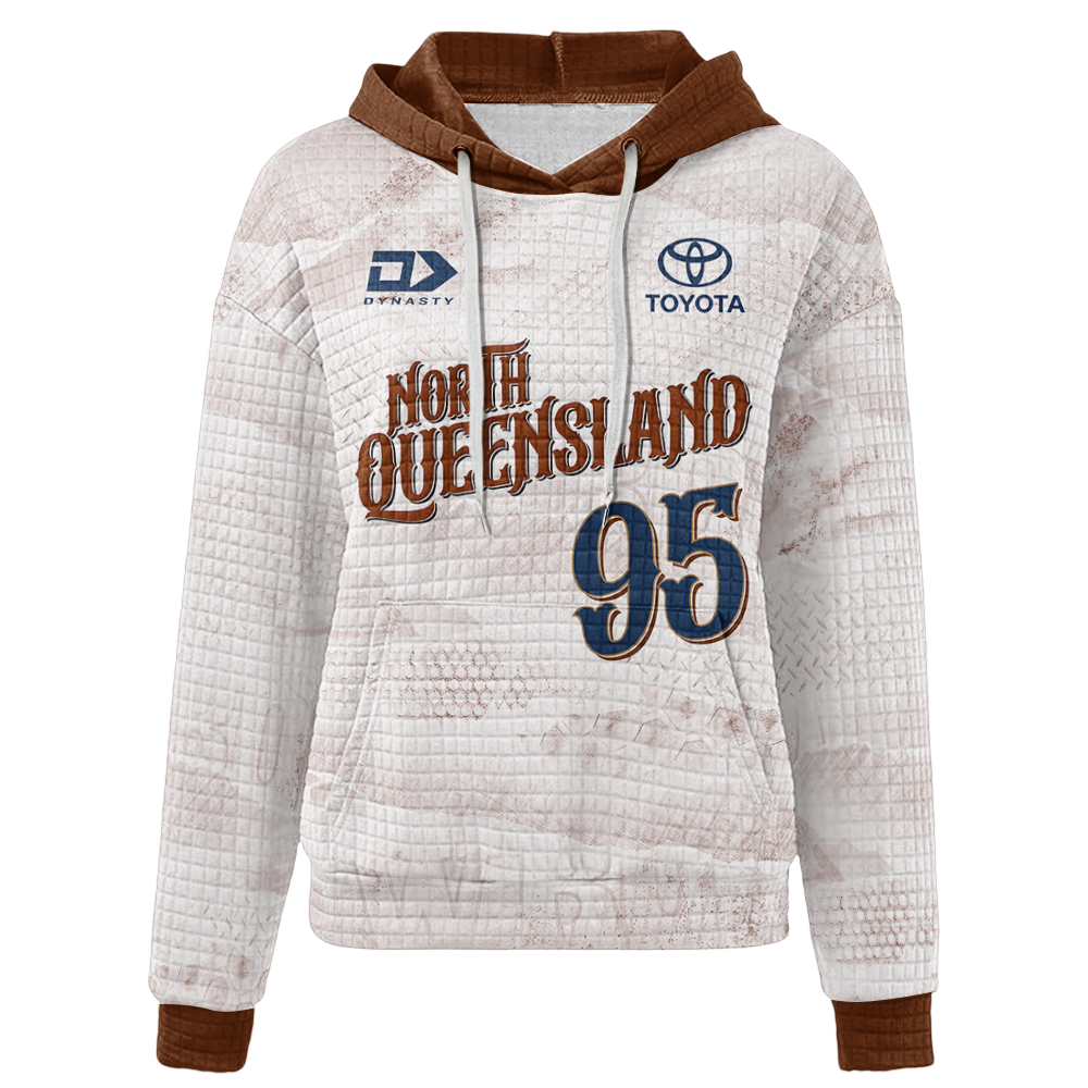 North Queensland Unisex Waffle Hoodie
