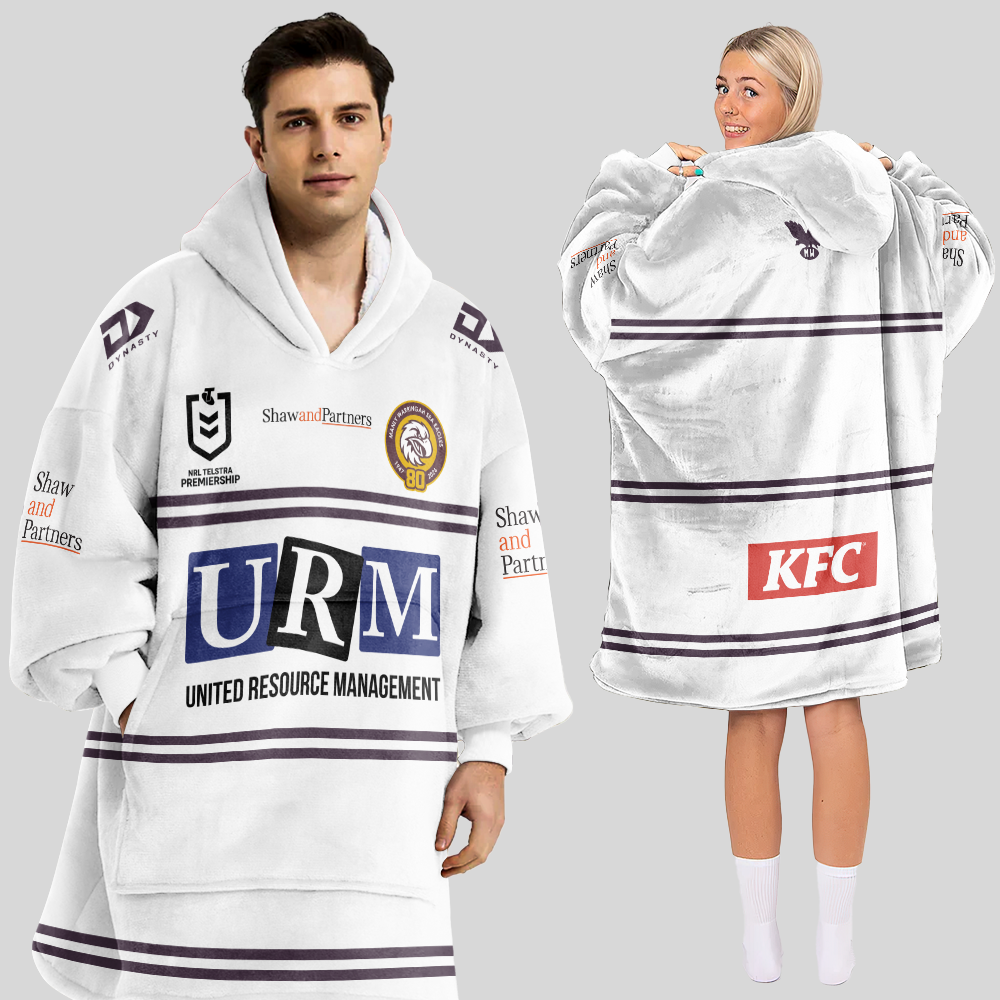 Manly Warringah Unisex Blanket Hoodie