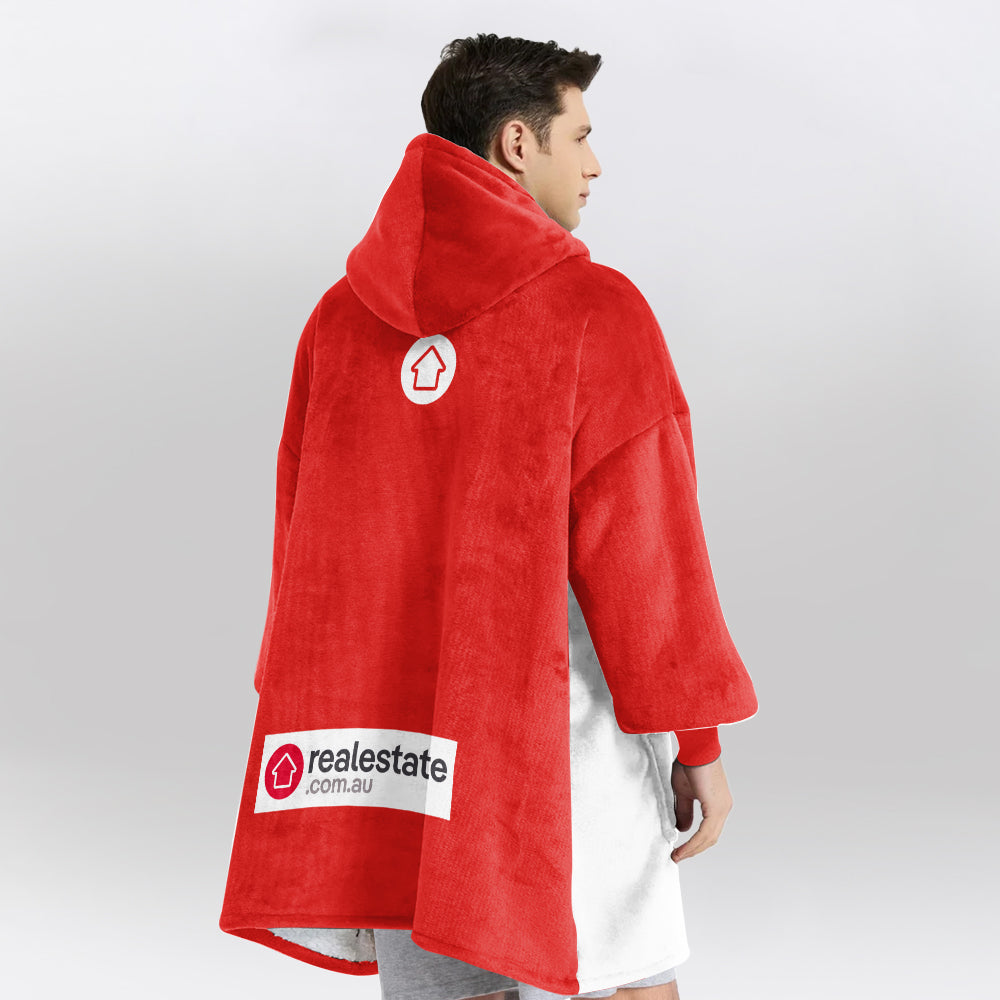 Sydney Football Unisex Blanket Hoodie