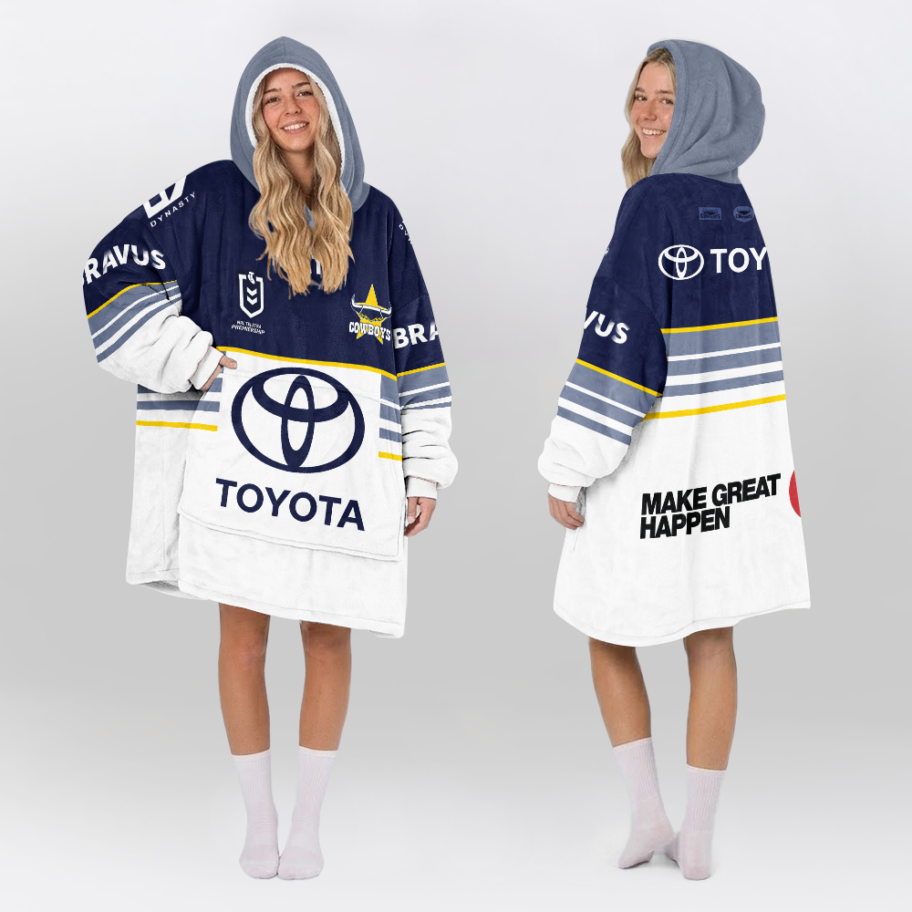 North Queensland Unisex Blanket Hoodie