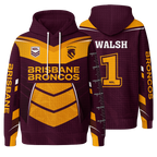 Brisbane Unisex Waffle Hoodie