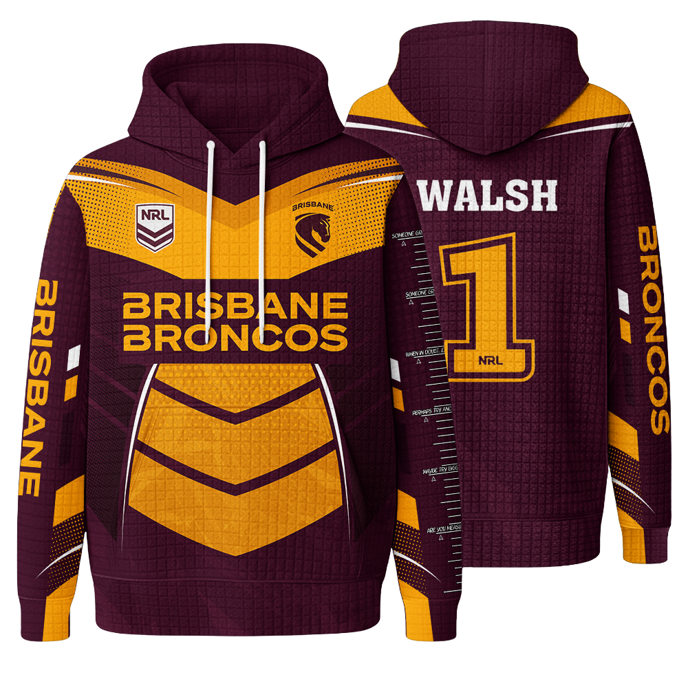 Brisbane Unisex Waffle Hoodie