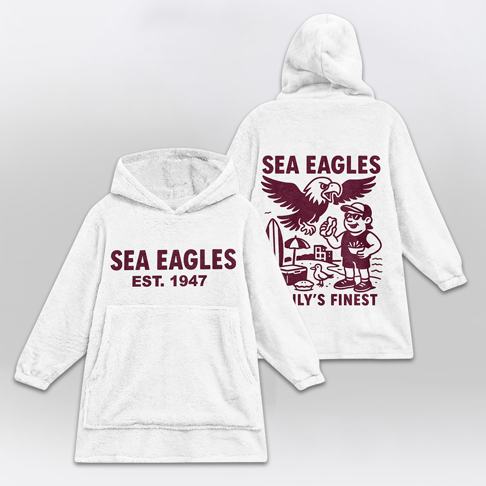 Manly Warringah Unisex Blanket Hoodie