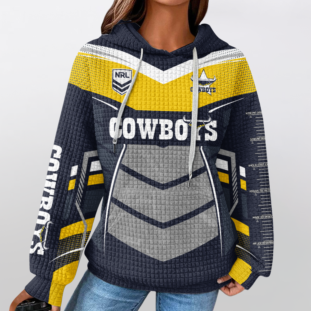 North Queensland Unisex Waffle Hoodie