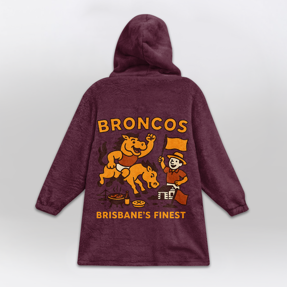 Brisbane Unisex Blanket Hoodie