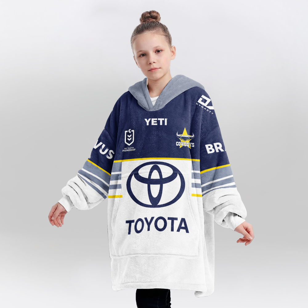North Queensland Unisex Blanket Hoodie