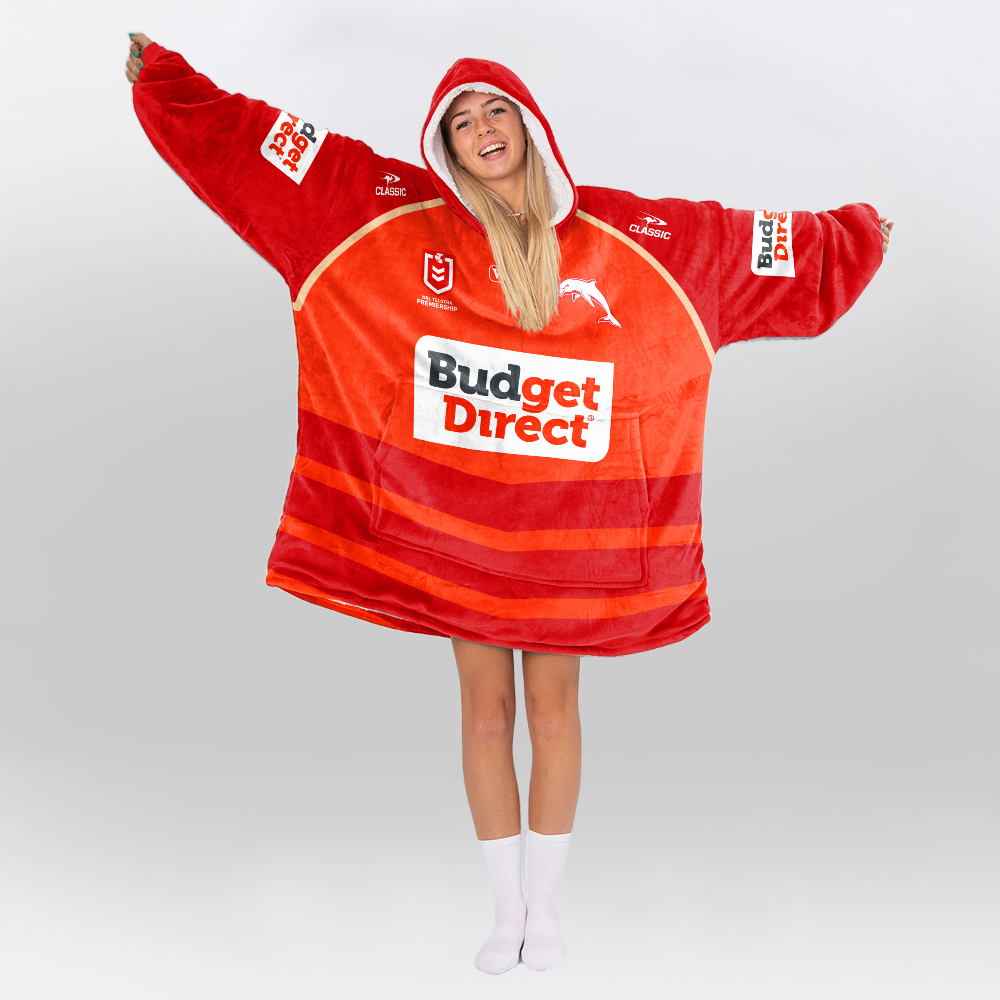 Dolphins Unisex Blanket Hoodie