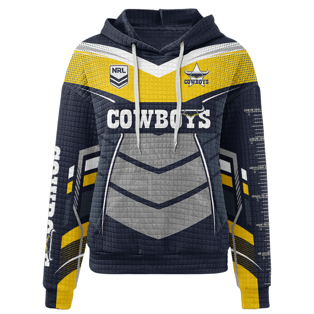 North Queensland Unisex Waffle Hoodie