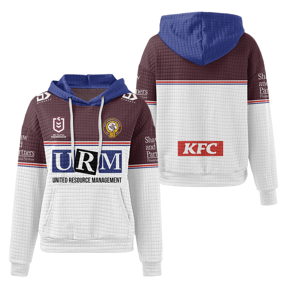 Manly Warringah Unisex Waffle Hoodie