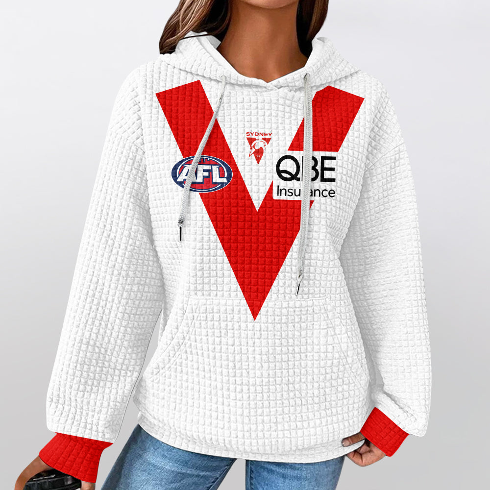 Sydney Football Unisex Waffle Hoodie