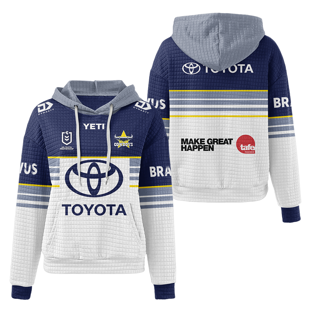 North Queensland Unisex Waffle Hoodie