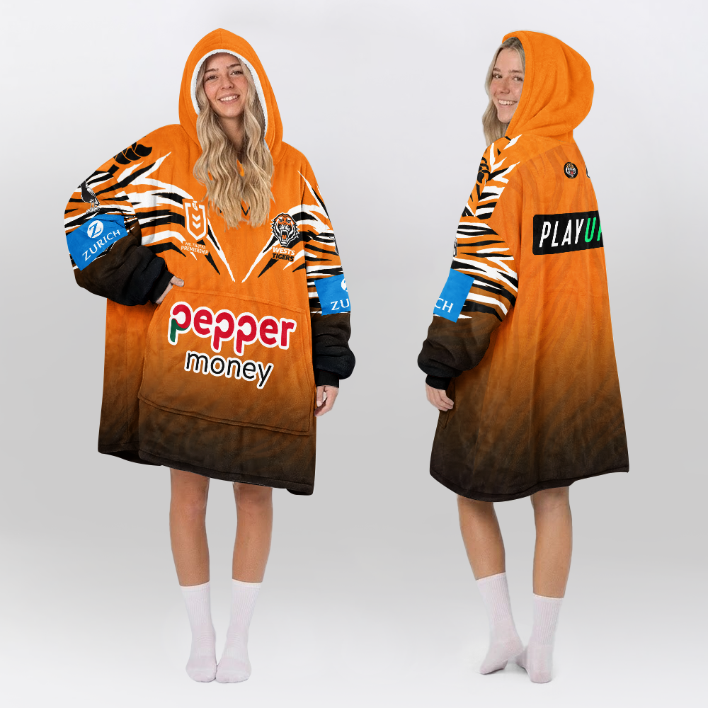 Wests Unisex Home Blanket Hoodie