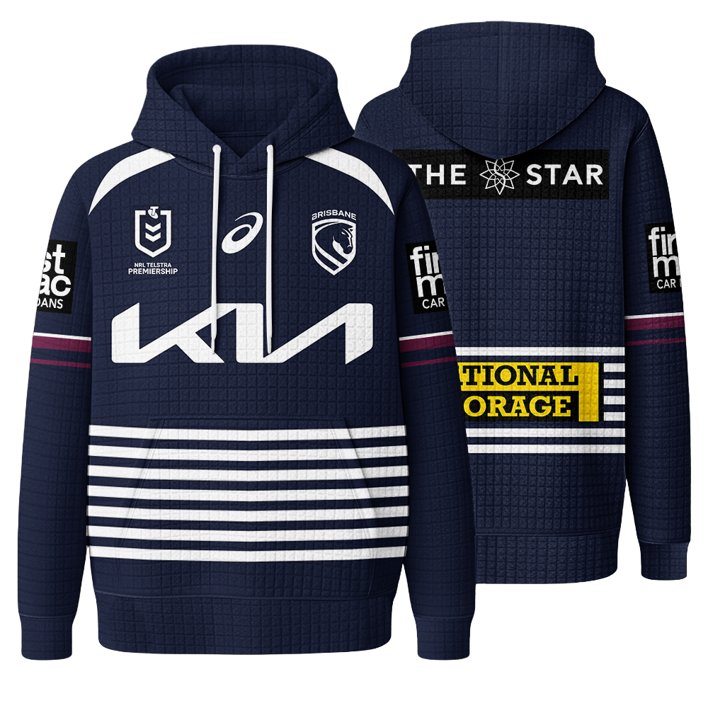 Brisbane Unisex Waffle Hoodie