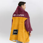 Brisbane Football Unisex Blanket Hoodie