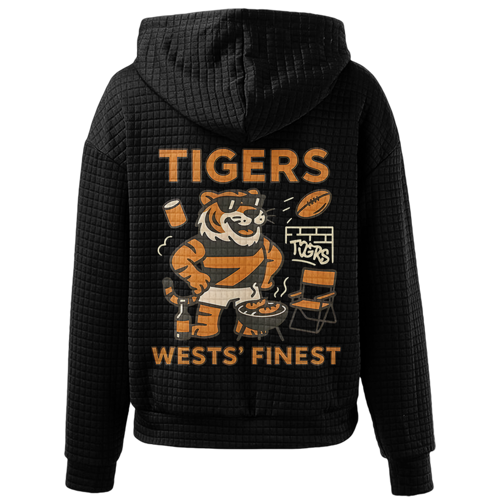 Wests Unisex Waffle Hoodie
