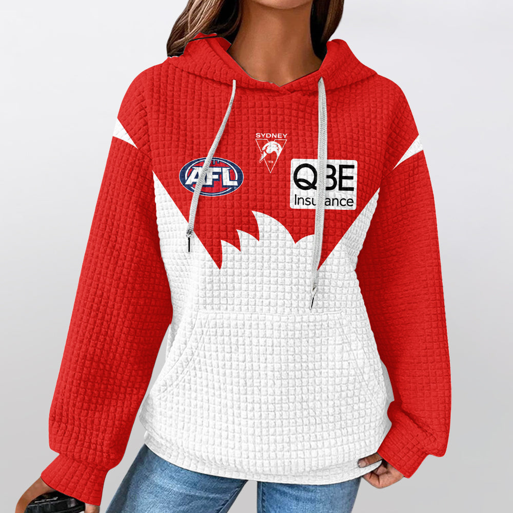 Sydney Football Unisex Waffle Hoodie