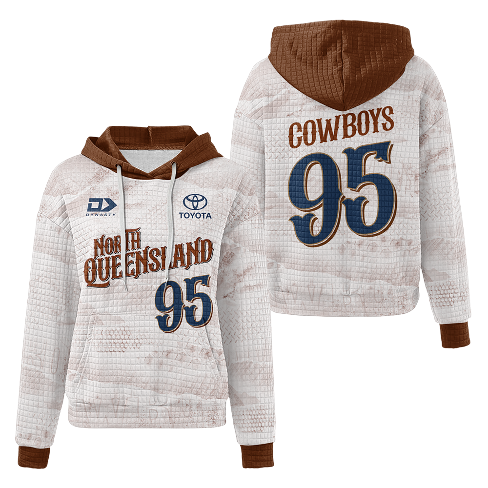 North Queensland Unisex Waffle Hoodie