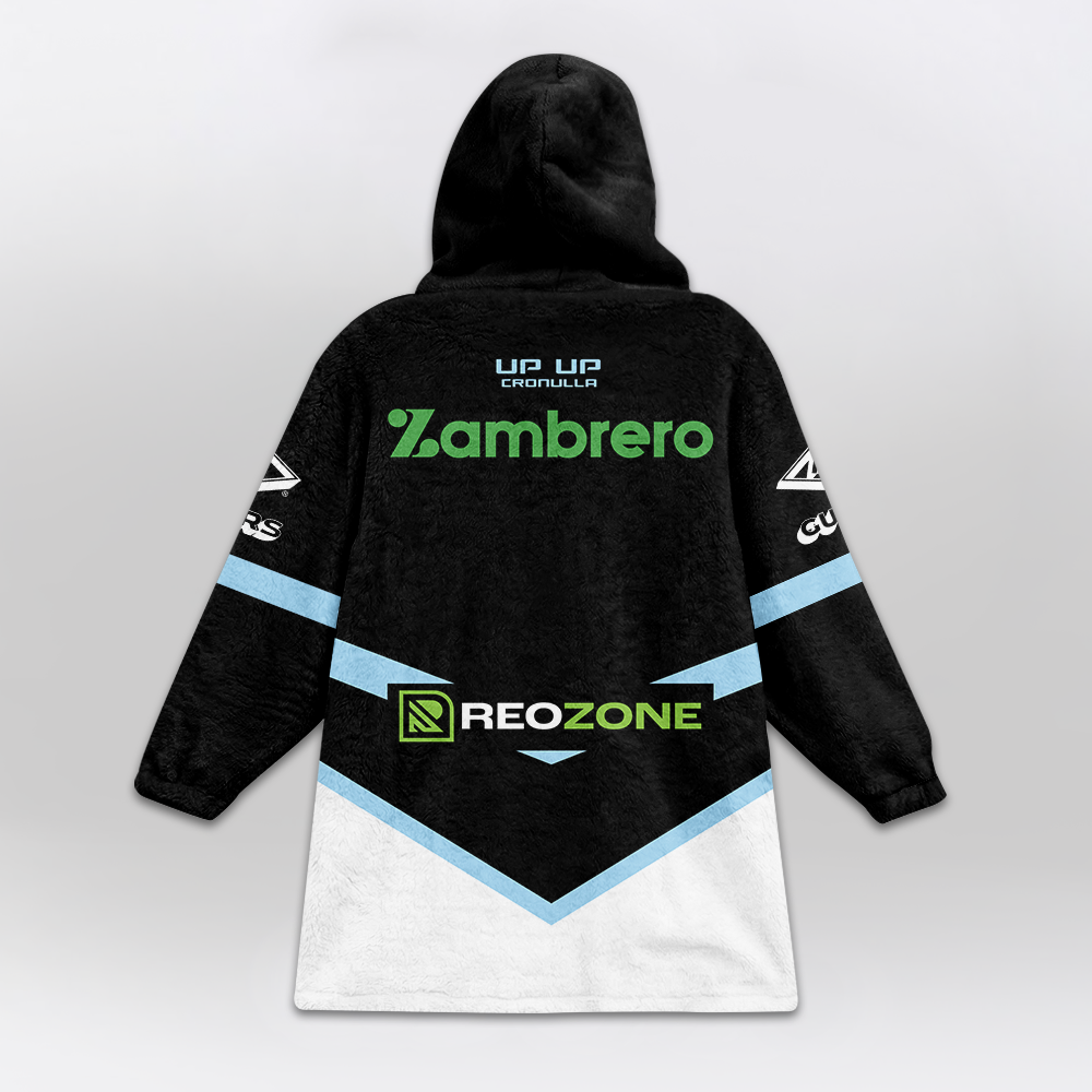 Cronulla-Sutherland Unisex Blanket Hoodie