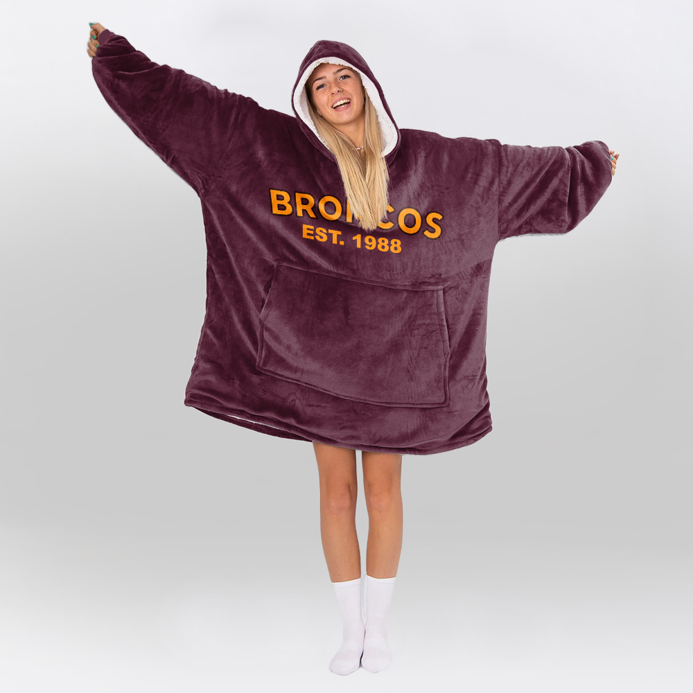 Brisbane Unisex Blanket Hoodie