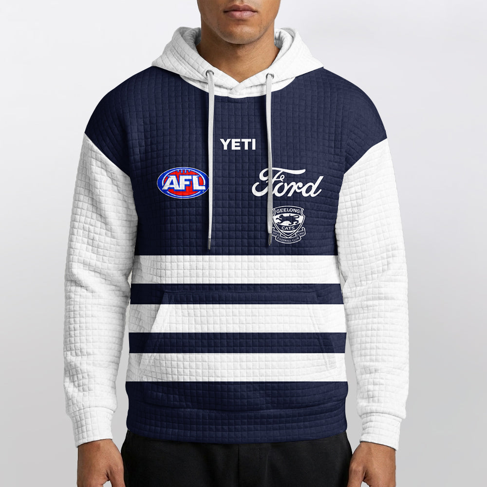 Geelong Football Unisex Waffle Hoodie