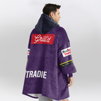 Melbourne Unisex Home Blanket Hoodie