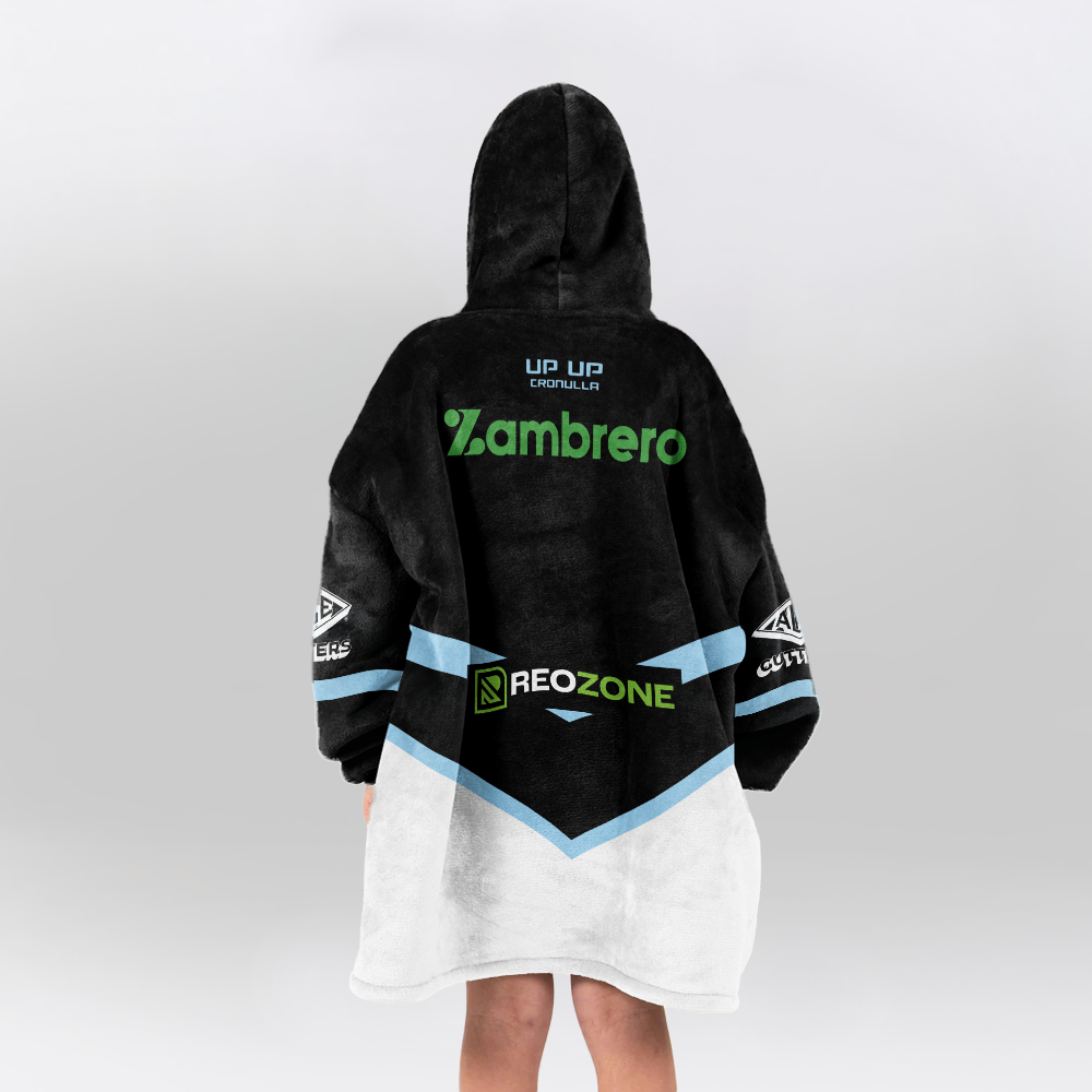 Cronulla-Sutherland Unisex Blanket Hoodie