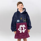 Brisbane Football Unisex Blanket Hoodie