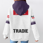 Melbourne Unisex Away Waffle Hoodie