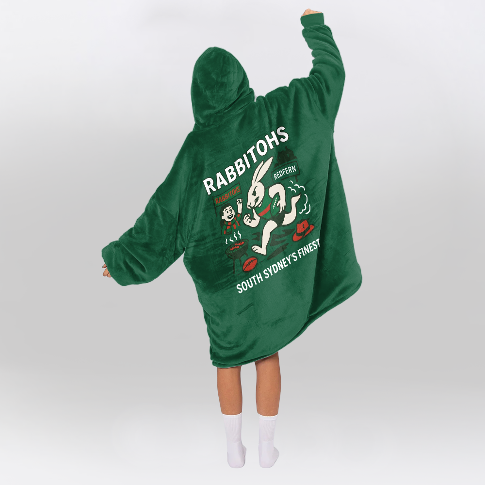 South Sydney Unisex Blanket Hoodie