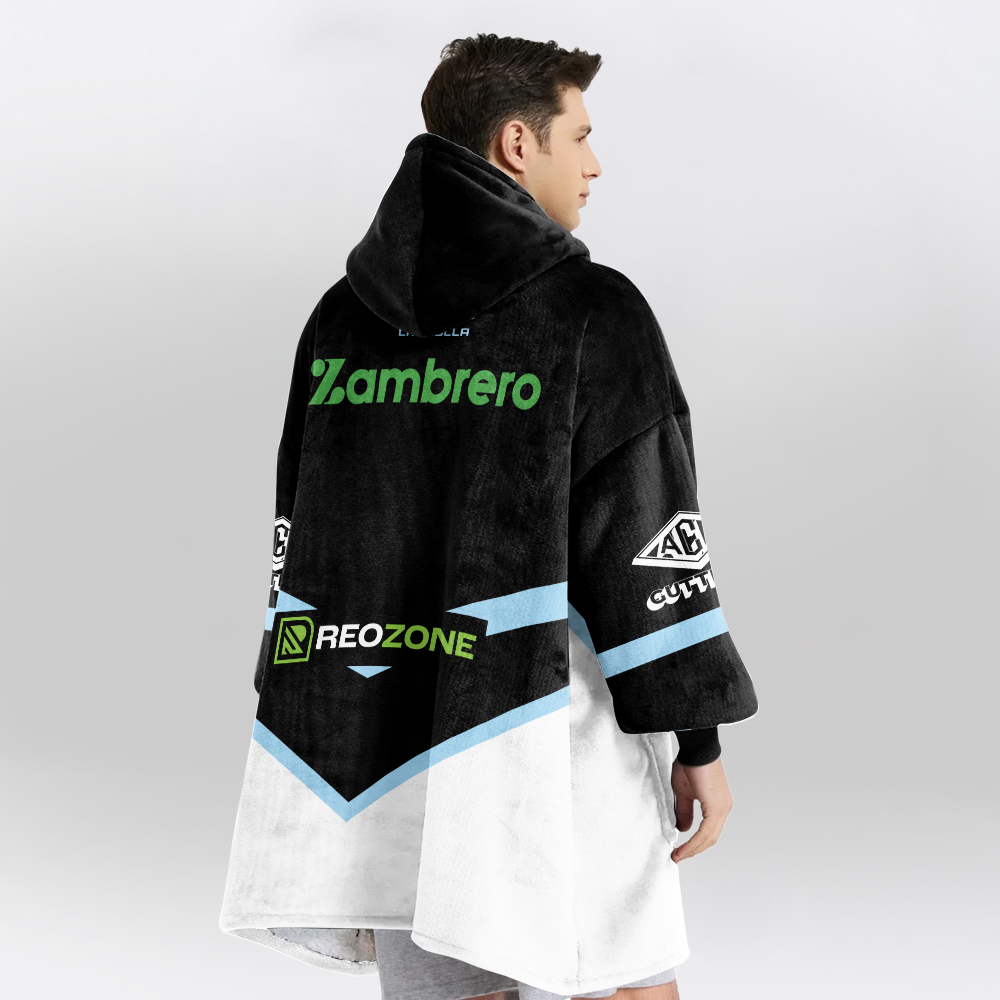 Cronulla-Sutherland Unisex Blanket Hoodie