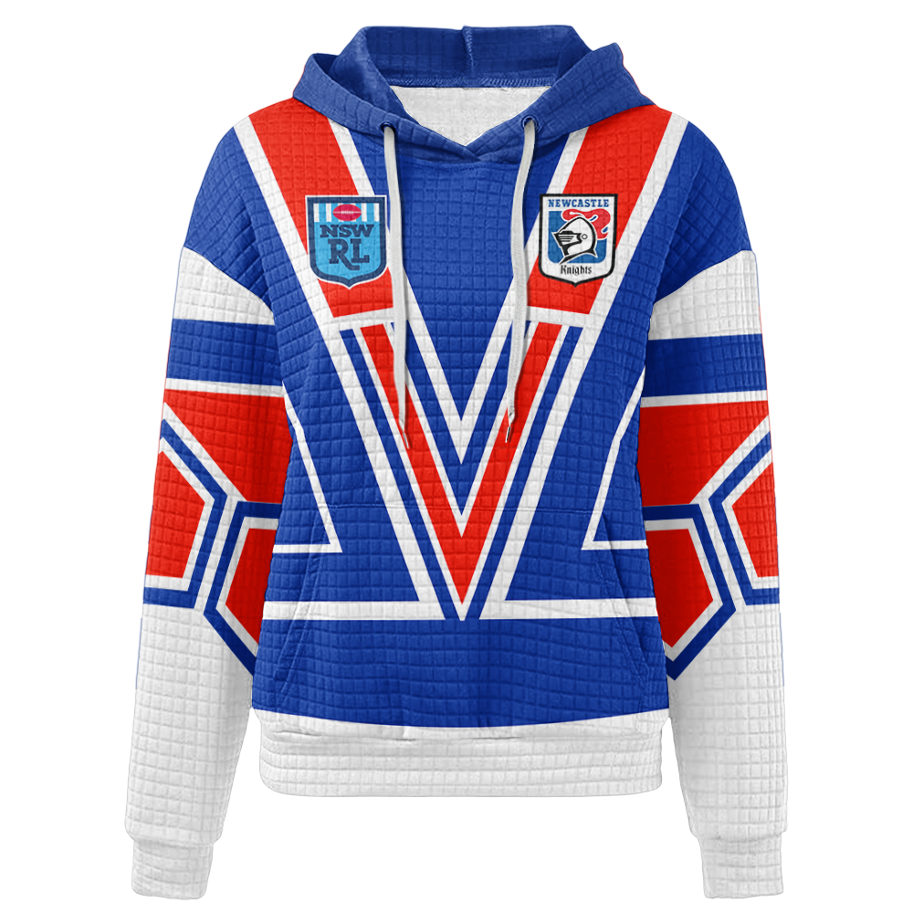 Newcastle Unisex Waffle Hoodie