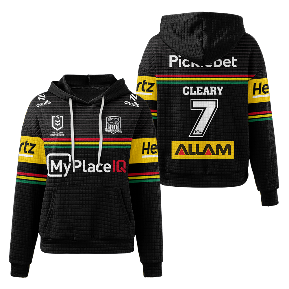 Penrith Nathan Cleary Unisex Waffle Hoodie