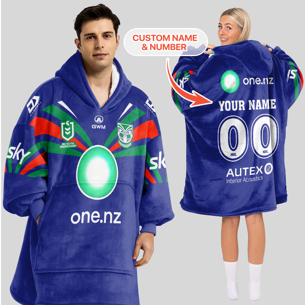 New Zealand 2026 Home Unisex Blanket Hoodie