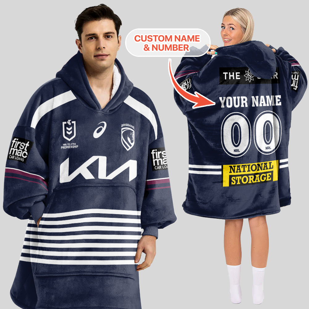 Brisbane Unisex Away Blanket Hoodie