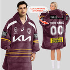 Brisbane Unisex Home Blanket Hoodie