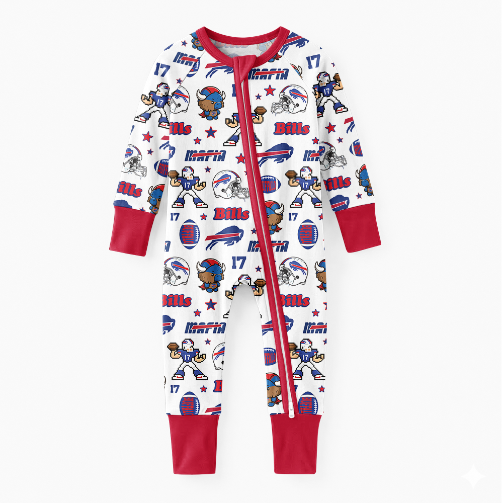 Buffalo Football! Inspired Bamboo Convertible Zippy